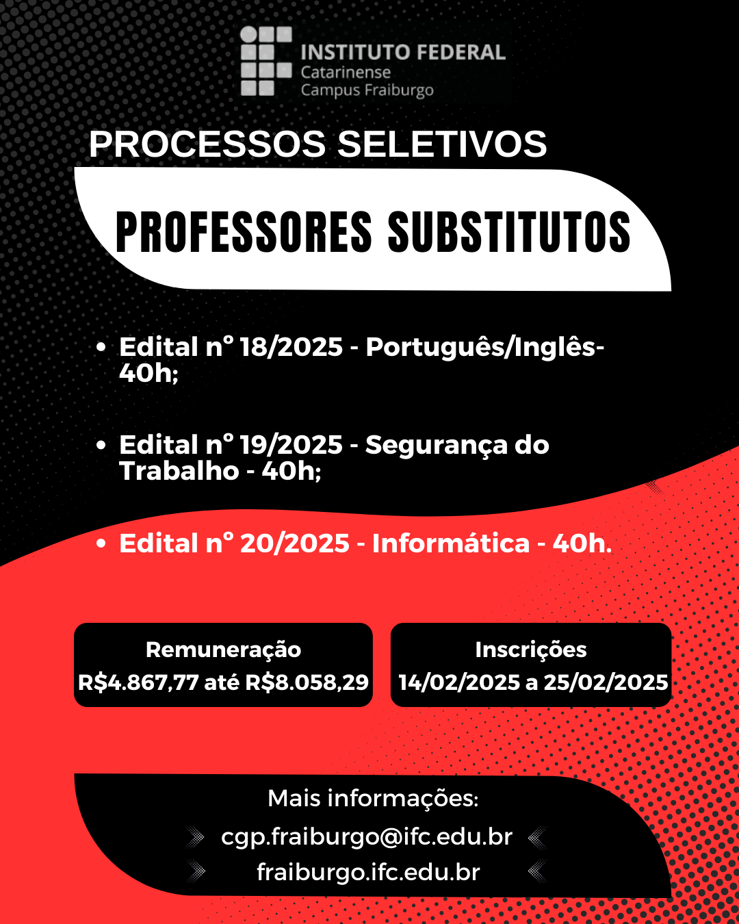 processos seletivos